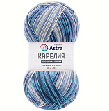 Пряжа 'Карелия' носочная (1006) (2шт) 100гр 400м (75% шерсть, 25% нейлон)