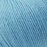 Пряжа Baby Cotton 25 (3451- бирюза) (10шт) 50% хлопок,50% акрил, 82 м/25г