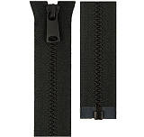 Молния трактор Т5 55см (310 черный матов.) GAMMA ZipGlaze