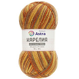 Пряжа 'Карелия' носочная (1001) (2шт) 100гр 400м (75% шерсть, 25% нейлон)