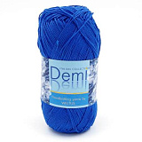 Пряжа Demi 62- Синий (10шт) (250м/50г,100% мерсеризованный хлопок)