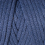 Пряжа Macrame Cord 5мм (761 джинс) (2шт) 60% хлопок/40% вискоза, 500г/85м