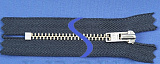 Молнии джинсовые (анти-никель) Т3 18см (560- синий) YKK