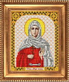Рисунок на ткани бисером БЛАГОВЕСТ И-5180 Св.Мученица София 13,5х17 см
