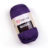 Пряжа Macrame (167 т.фиолетовый) (6шт) 100% ПЭ, 90г/130м