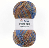 Пряжа 'Карелия' носочная (1005) (2шт) 100гр 400м (75% шерсть, 25% нейлон)