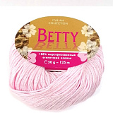 Пряжа Betty 32- Св.розовый (10шт) (125м/50г,100% египетский хлопок)