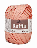 Пряжа "Рафия" 40гр 50м бежевый
