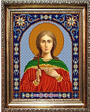 Рисунок на ткани (Бисер) КОНЁК 9348 Святая Василиса 20х25 см
