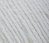 Пряжа GAZZAL Baby Wool XL цв.801- белый (10шт) 40% шерсть мериноса,20% кашемир,40%акрил,100м/50г