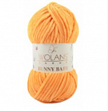 Пряжа Bunny Baby Wolans (38 св.оранжевый) (5шт) 120м/100г 100%Super-Soft П/Э