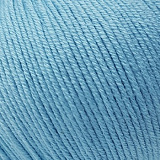 Пряжа Baby Cotton 25 (3451- бирюза) (10шт) 50% хлопок,50% акрил, 82 м/25г