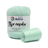 Пряжа "Пух норки" (041 св.мята) (80% пух норки, 20% нейлон) 50г/290м 