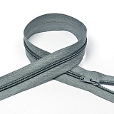 Молния Т5 40см спираль 316 серый (5шт)