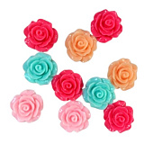 Кабошоны ассорти №4 Розочка 1,8см (10шт/уп)